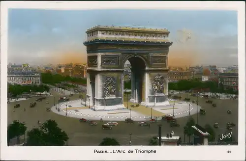 CPA Paris Arc de Triomphe du Carrousel -Place du Carrousel, 1940