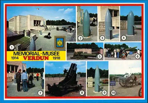 Verdun MEMORIAL MUSEE Militär Museum Kriegswaffen Ausstellung 1990