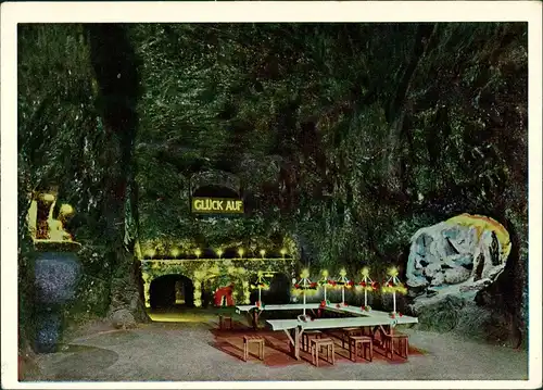 Kochendorf-Bad Friedrichshall Steinsalzbergwerk  im Bergwerk 1960