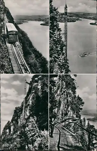 Ansichtskarte Stansstad 4 Bild Bürgenstockbahn Sonderstempel 1970