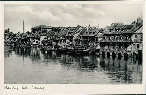 Ansichtskarte Bamberg Klein-Venedig 1940