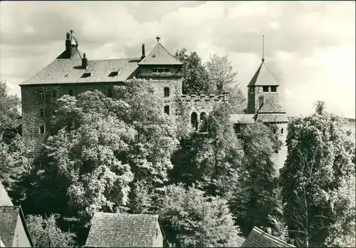 Ansichtskarte Elgersburg Schloss Elgersburg Gesamtansicht 1984