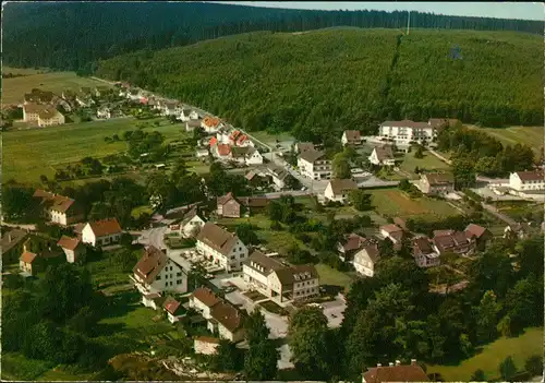Ansichtskarte Neuhaus im Solling-Holzminden Luftbild 1972