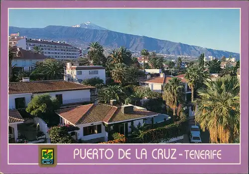 Postales Puerto de la Cruz Panorama Panoramic View, Kanaren 1994