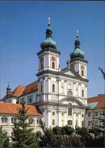 Ansichtskarte Waldsassen Stiftskirche 1999