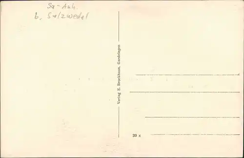 Ansichtskarte Zichtau-Gardelegen 4 Bild Gasthof, Schloß 1912