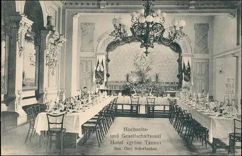 Äußere Neustadt-Dresden Gasthof grüne Tanne Saal Königsbrücker Straße 1919