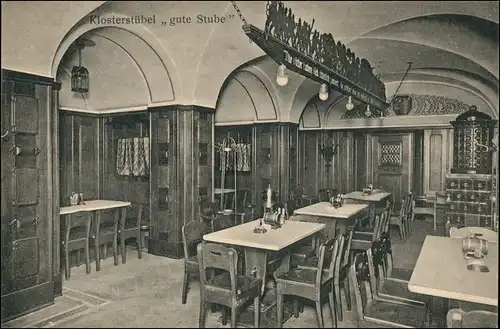 Ansichtskarte Zittau Klosterstübel - Saal - Oberlausitz 1912