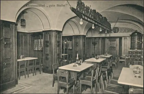 Ansichtskarte Zittau Klosterstübel - Saal - Oberlausitz 1912