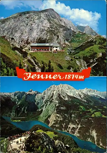 Schönau am Königssee Jenner Berggaststätte Blick Königssee, 1980