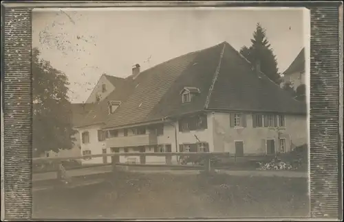 Ansichtskarte Lenzkirch Bauernhaus, Foto Schindler Ansbach 1913