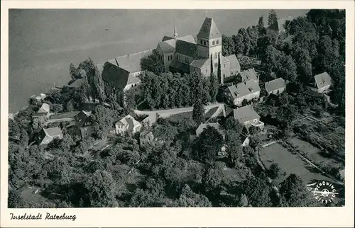 Ansichtskarte Ratzeburg Luftbild 1958