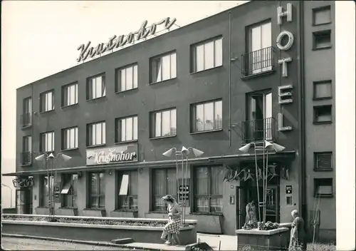 Eiland-Tissa (Tyssa) Ostrov u Tisé Tisá Hotel Krušnohor 1972 Privatfoto