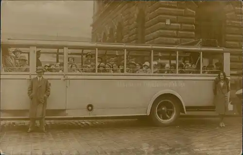 Foto München Bus Münchner Fremdenrundfahrten 1931 Privatfoto