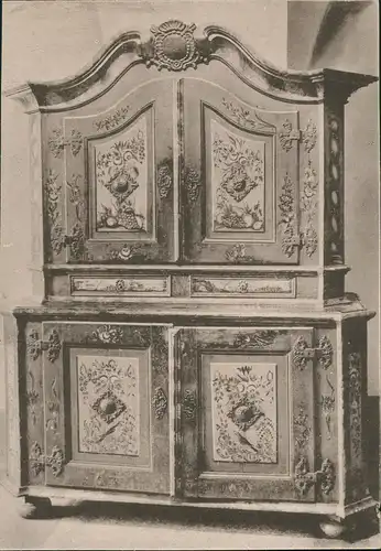 Ansichtskarte Dresden Oskar Seyffert-Museum, Bauernschrank 1920