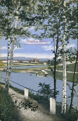 Ansichtskarte Dippoldiswalde Blick auf Dippoldiswalde 1914