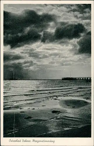 Ansichtskarte Dahme (Holstein) Morgenstimmung - Sonderstempel 1959