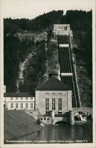 Kochel am See Kraftwerk Walchensee Technische Anlage Gesamtansicht 1930