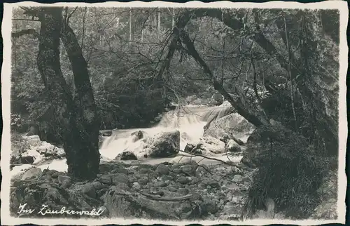 Berchtesgaden Wasserfall im Zauberwald, Waterfall, River Falls 1930