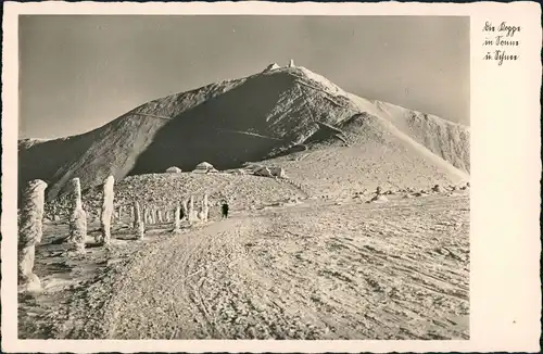 Krummhübel Karpacz Schneekoppe Sněžka/Śnieżka Schlesierhaus Schronisko  1930