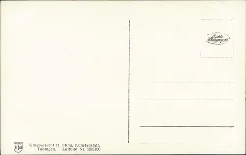 Ansichtskarte Lindau (Bodensee) Luftbild aus großer Höhe 1930