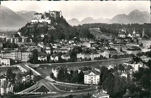 Ansichtskarte Salzburg Totale 1959