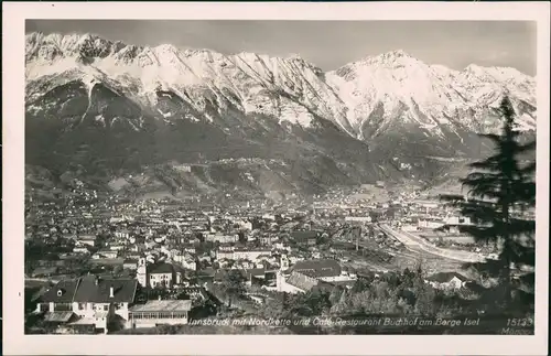Ansichtskarte Innsbruck Blick auf die Stadt 1931