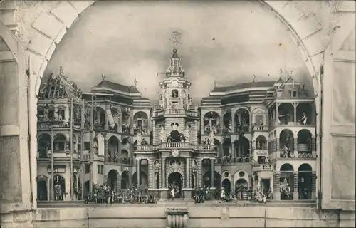 Ansichtskarte Morzg-Salzburg Lustschloss Hellbrunn Mechanisches Theater 1926