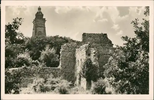Ansichtskarte Kyffhäuserland Kyffhäuser und Ruine 1953