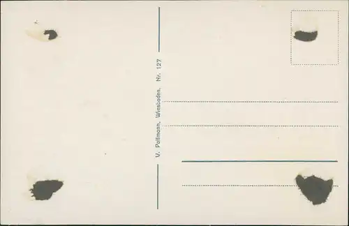 Ansichtskarte Heidelberg Totale mit Schloß 1930