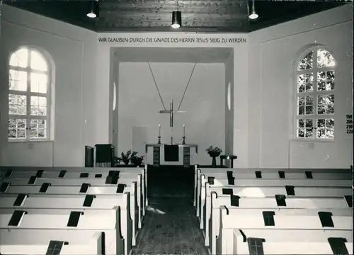 Ansichtskarte Sellin Kirche - Innen 1960