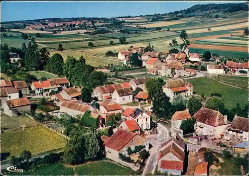 CPA Sigy-le-Châtel Luftbild - arienne 1977