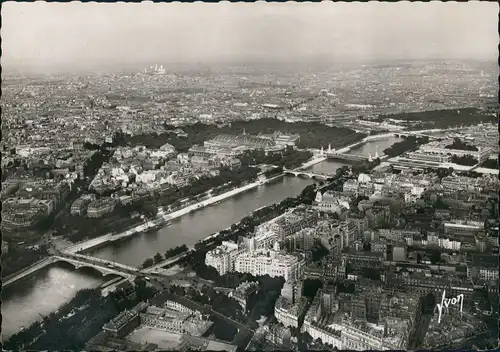 CPA Paris Luftbild 1962