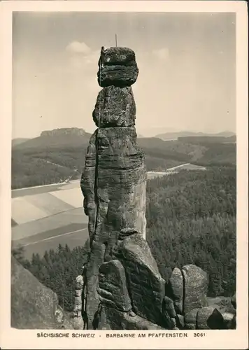 Pfaffendorf-Königstein (Sächsische Schweiz)  Barbarine Bergsteiger Hering 1967