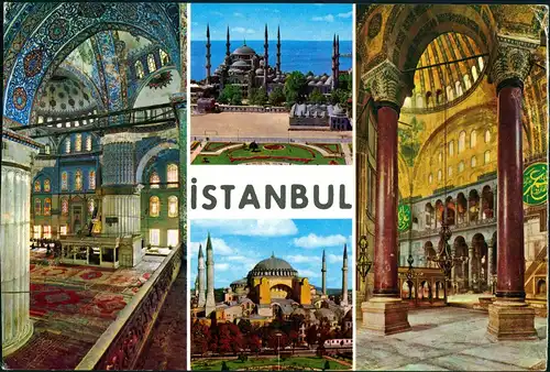 Istanbul Konstantinopel | Constantinople Sophia Museum Sultan Ahmet Mosque 1980