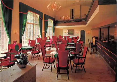 Ansichtskarte Ramholz-Schlüchtern Innenansicht Schloss Schloß-Café 1970