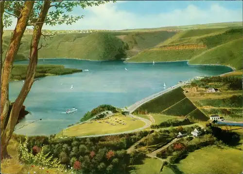 Ansichtskarte Schwammenauel-Heimbach (Eifel) Rurtalsperre Schwammenauel 1969