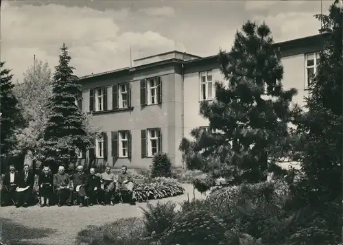 Groß Latein Slatinice Lázně SLATINICE u Olomouce Personen vor Haus 1955