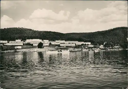 Slap Slapy nad Vltavou SLAPY Hotel Nová Rabyně, mit Schiff Anlegestelle 1968