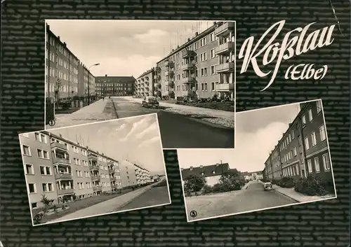 Roßlau Dessau-Roßlau  Mitschurinstraße, Puschkinallee Schule Josef Ressel 1967