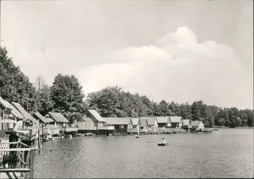 Ansichtskarte Kagar-Rheinsberg Häuser am See 1979