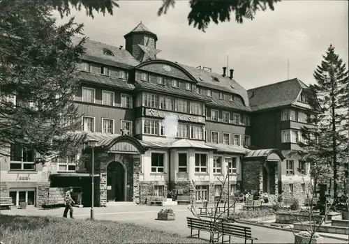 Ansichtskarte Oberwiesenthal Ferienheim Aktivist 1979