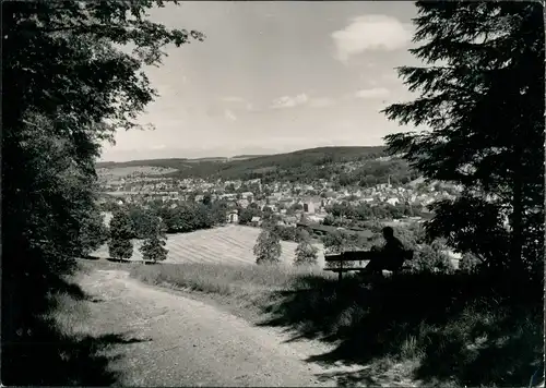 Ansichtskarte Olbernhau Blick auf die Stadt 1969