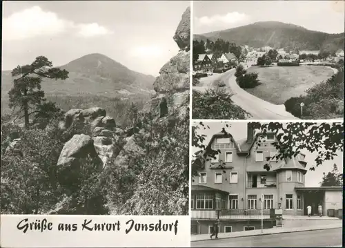 Jonsdorf MB Gatshaus Lausche - Sonderstempel 725 Jahre Oybin 1981