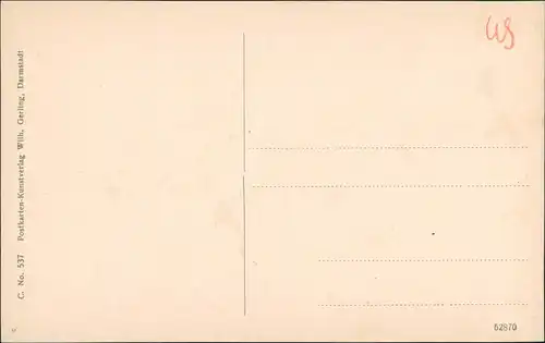 Ansichtskarte Bad Wimpfen Adlerbrunnen 1921