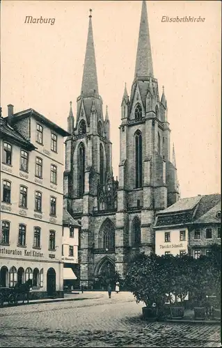 Marburg an der Lahn Elisabethkirche Restauration Karl Küster 1911