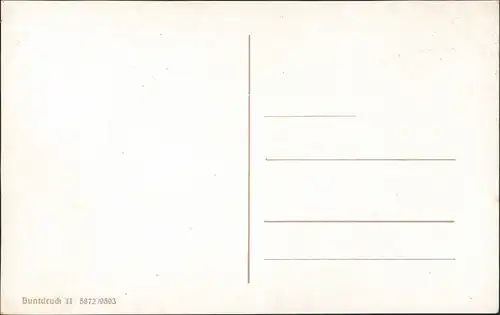 Münster (Westfalen) Denkmal Kiepenkerl - Restaurant Buntdruck 1917