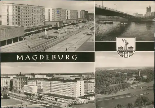 Ansichtskarte Magdeburg Karl-Marx-Straße 4 Bild 1970
