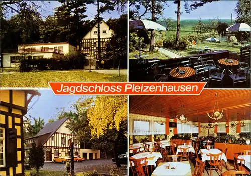 Bergenhausen Jagdschloss Pleizenhausen Region Bergenhausen Hunsrück 1980
