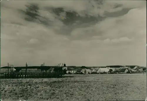 Postcard Kriegern Kryry Umland-Ansicht mit Dorf STROJETICE 1963